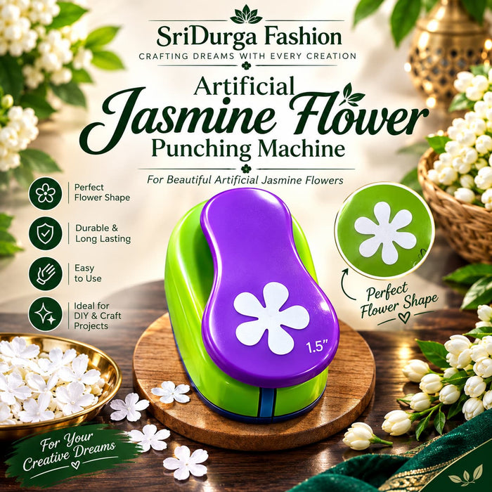 Artificial jasmine flower making tool