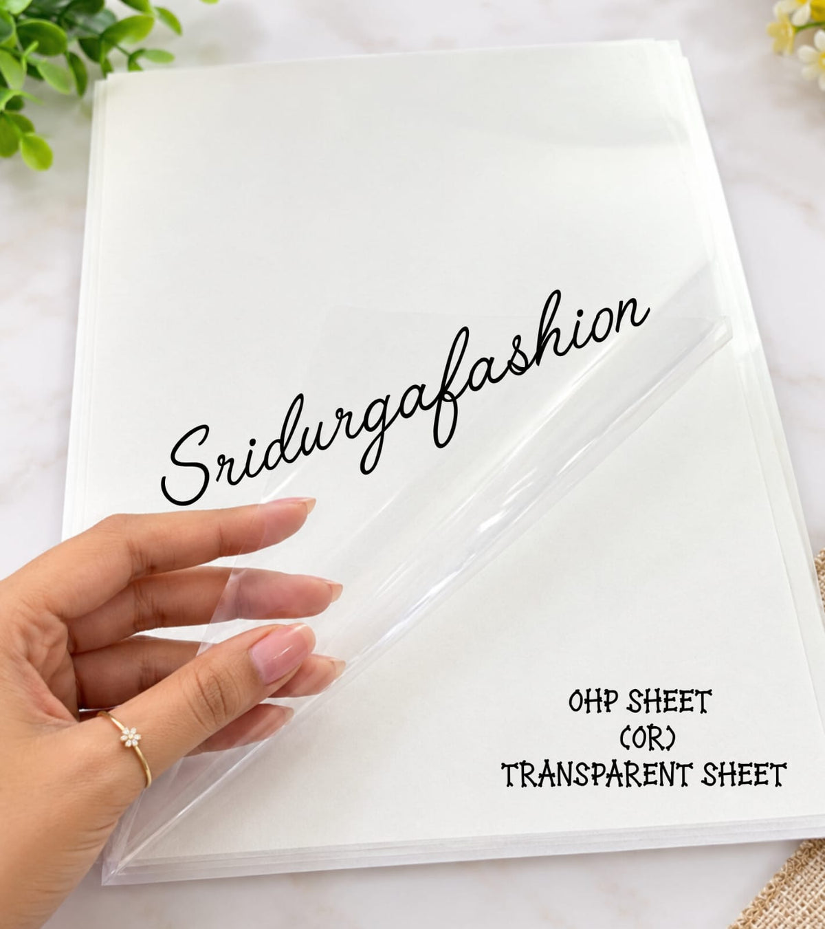 Ohp sheet or Transparent sheet